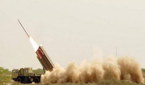 Pakistan thử thành công tên lửa tầm ngắn ảnh 1